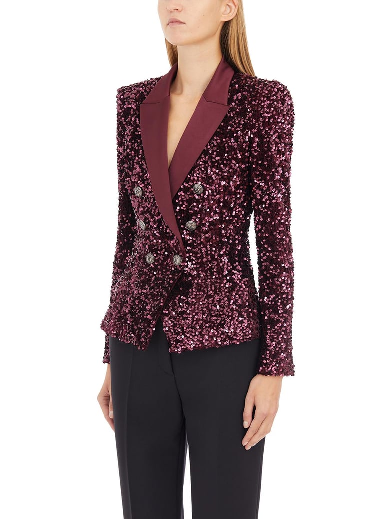 giacca ricamata con paillettes by Selfnex