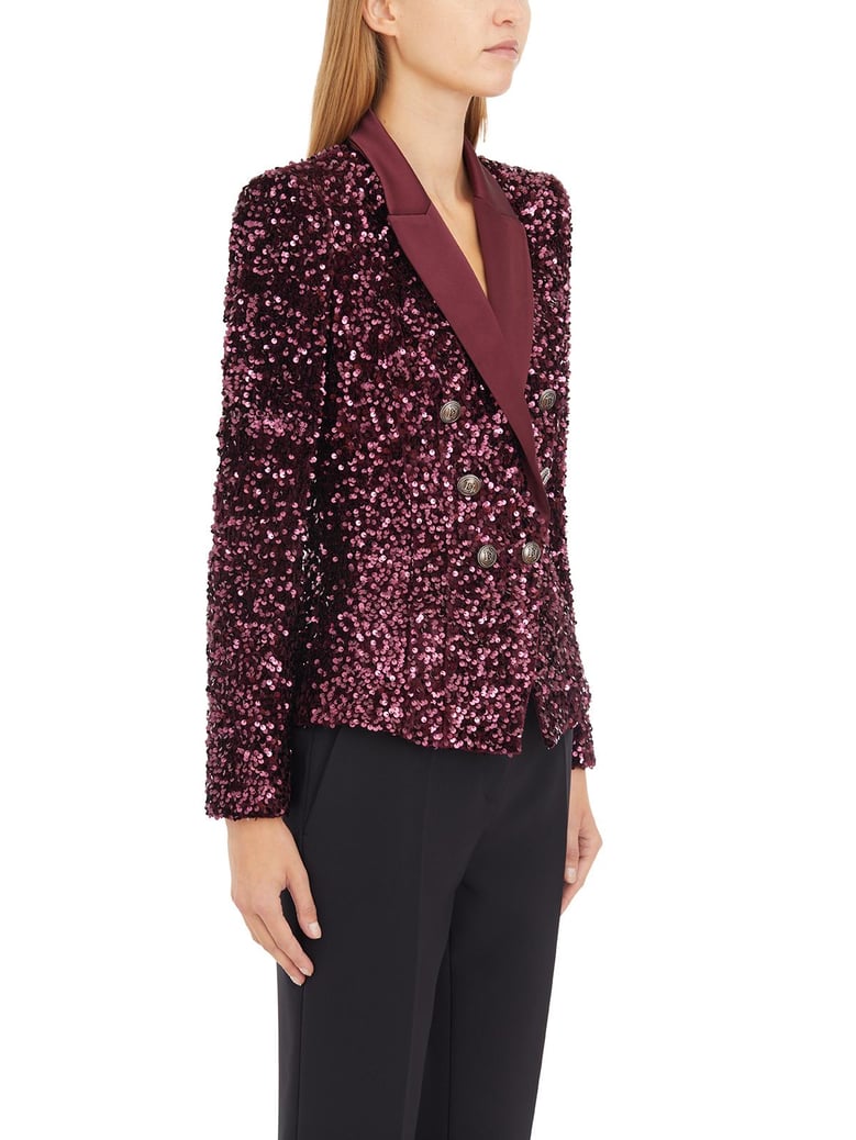 giacca ricamata con paillettes by Selfnex