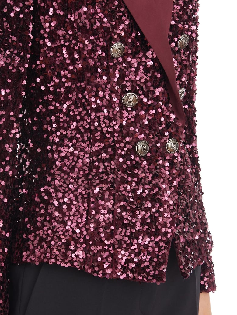 giacca ricamata con paillettes by Selfnex