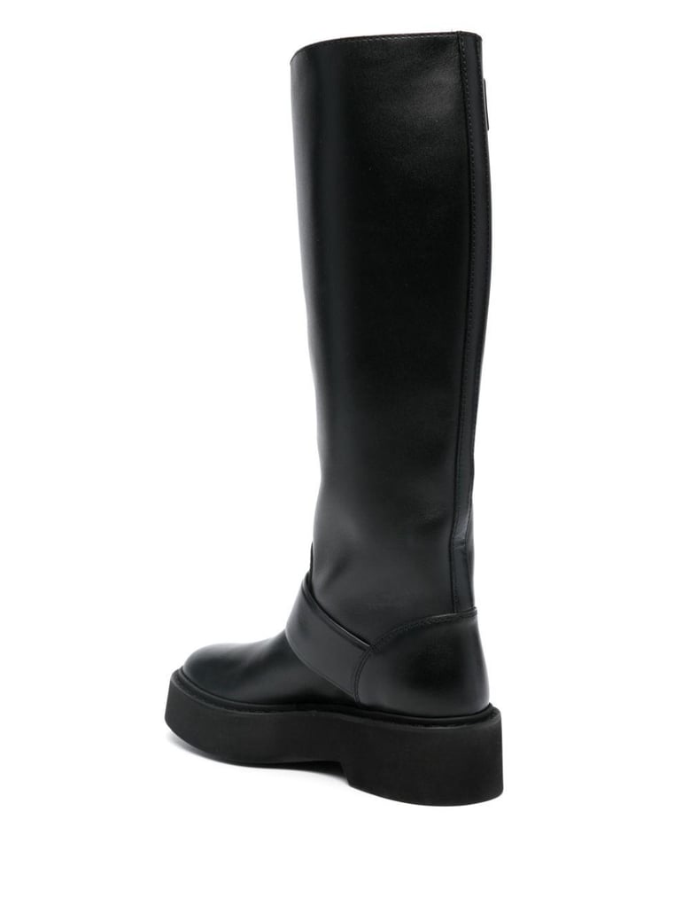 viv rangers high leather boots by Selfnex