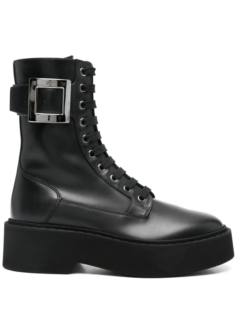 viv rangers leather boots by Selfnex