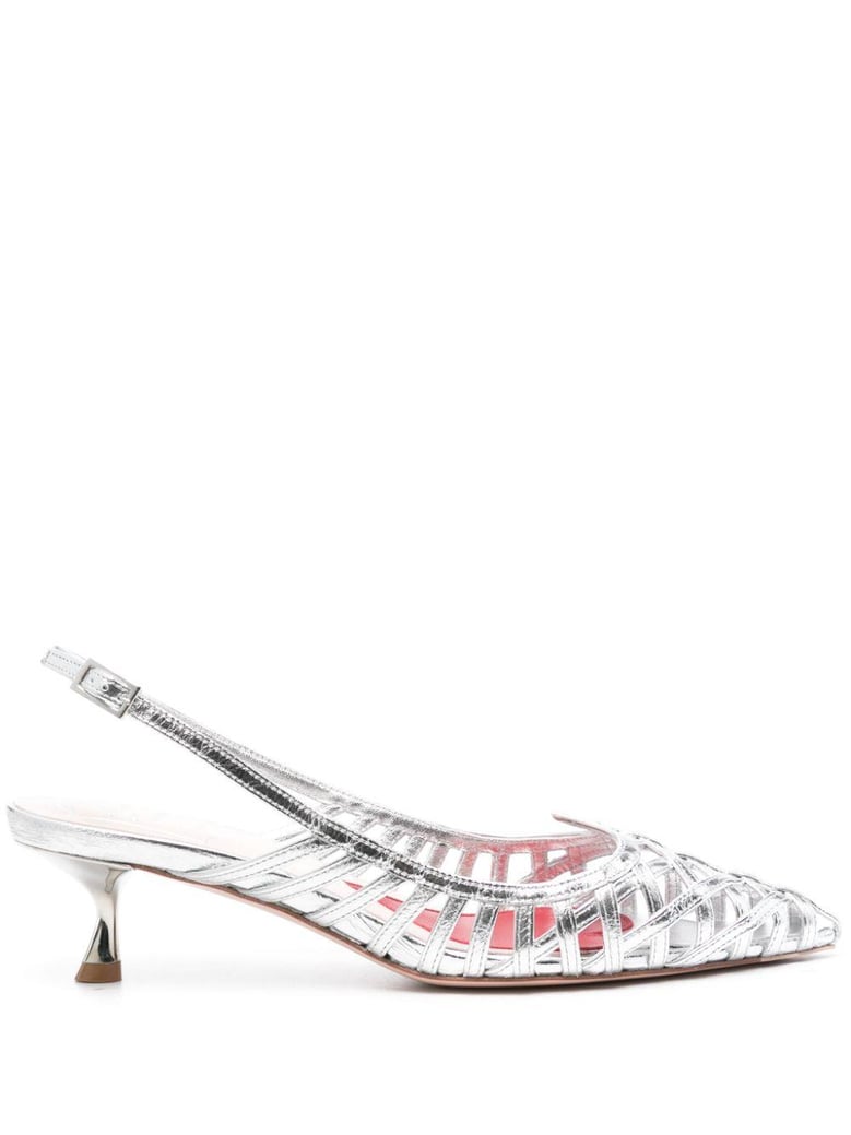 i love vivier leather slingback pumps by Selfnex
