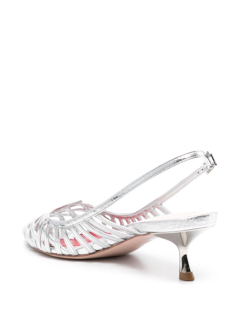 i love vivier leather slingback pumps by Selfnex