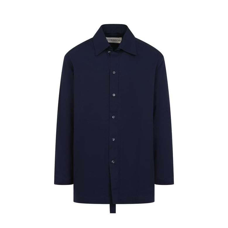 pocket collar shirt by Selfnex
