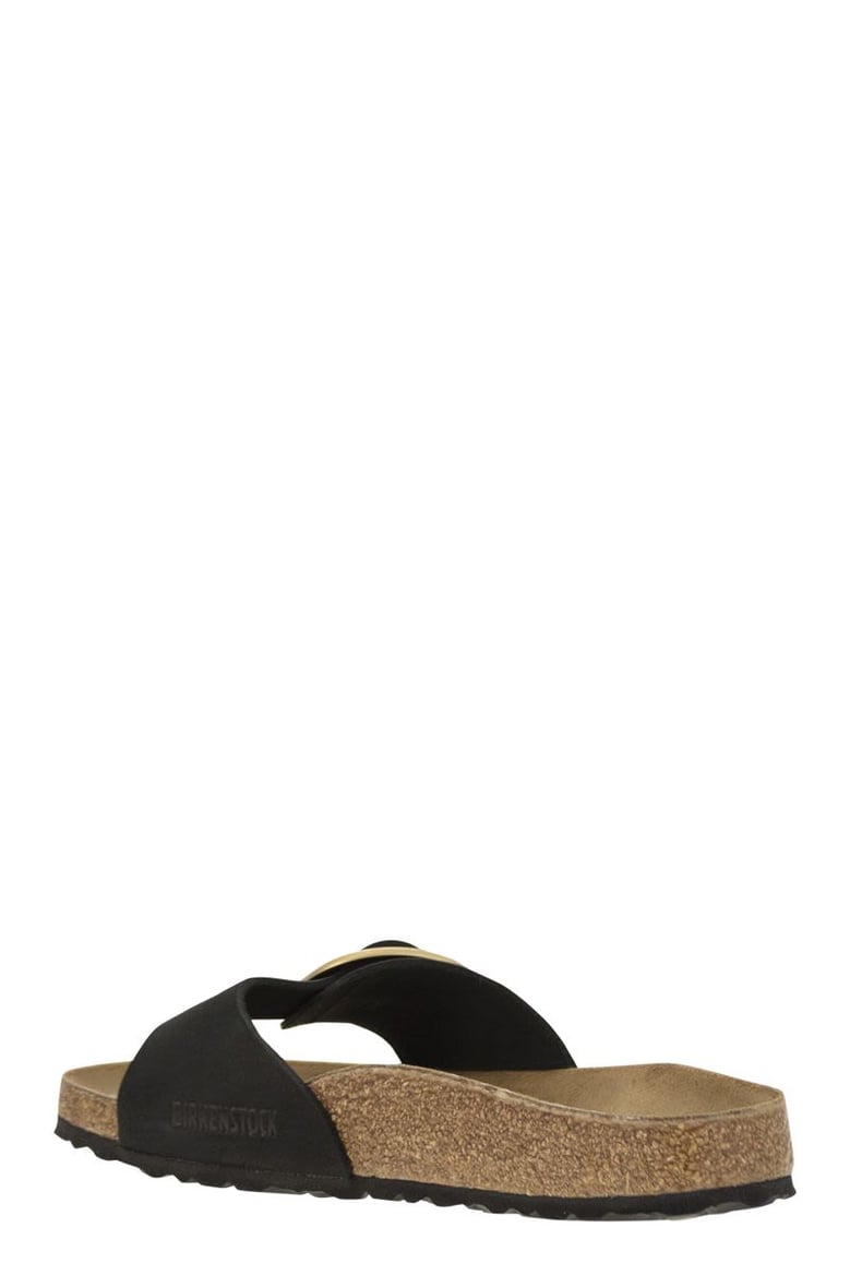 madrid big buckle - flat sandal by Selfnex