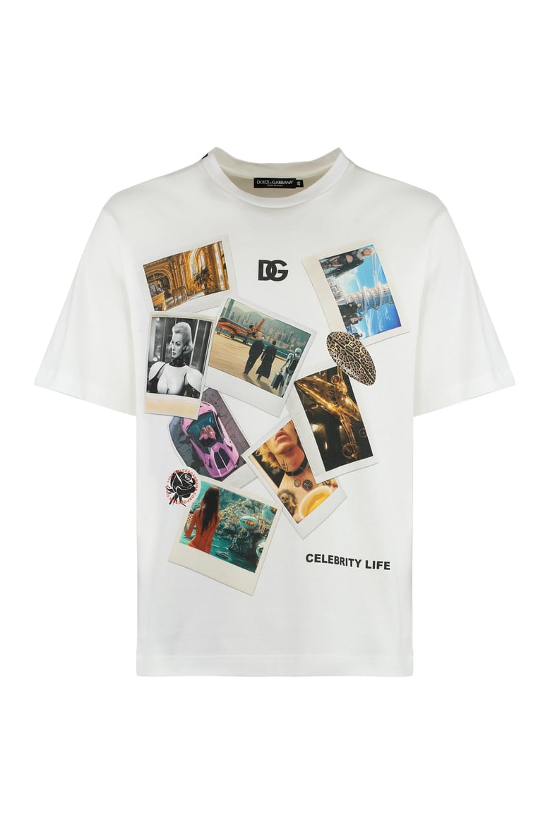 cotton crew-neck t-shirt by Selfnex