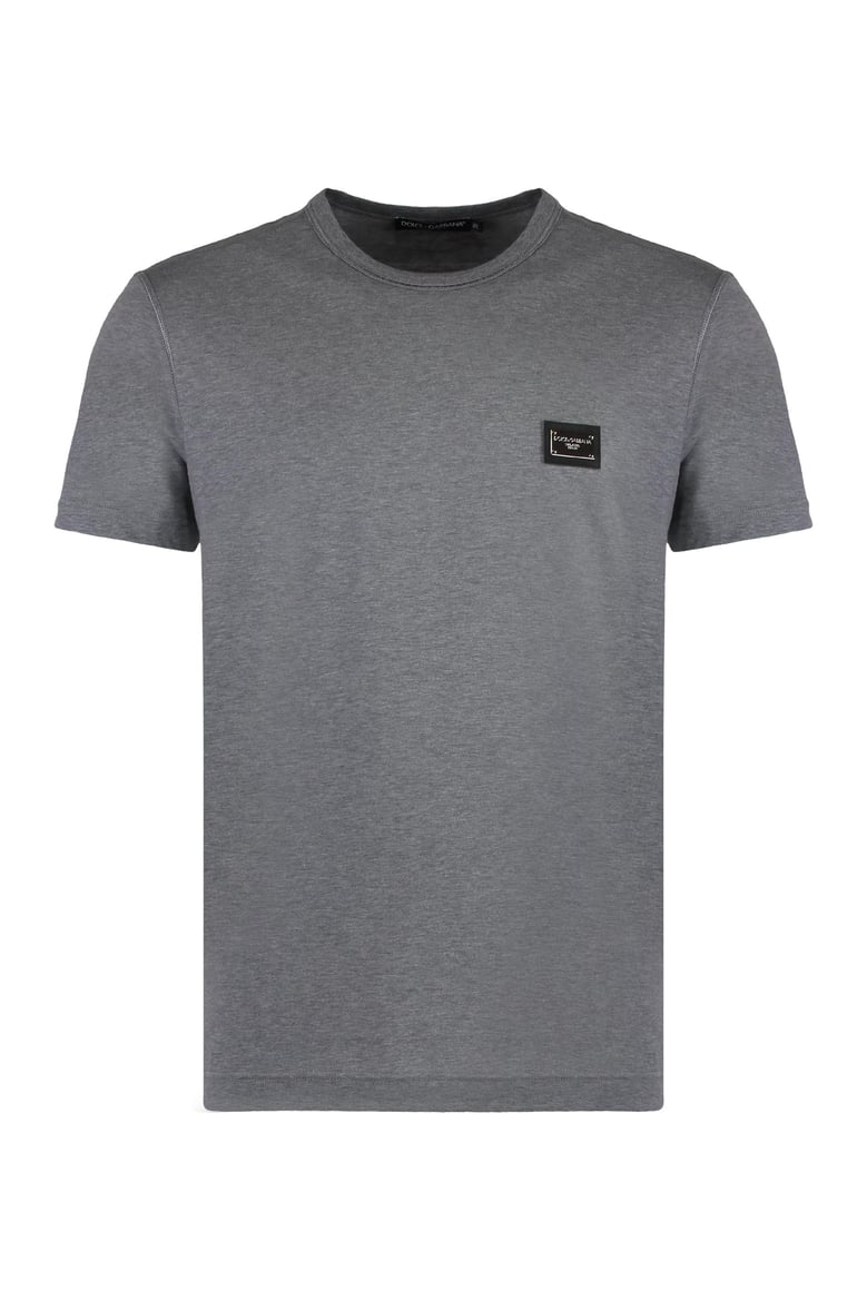 cotton crew-neck t-shirt by Selfnex