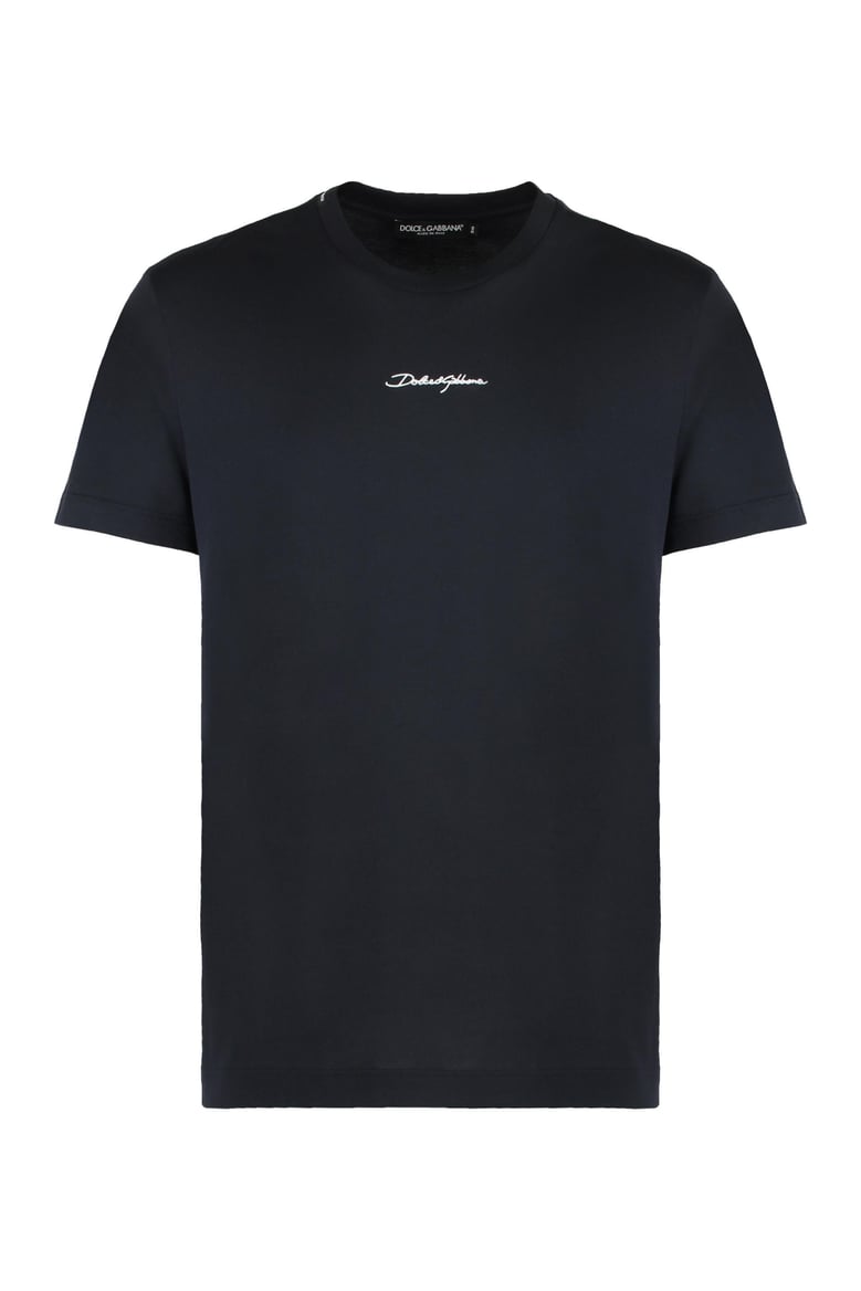 cotton crew-neck t-shirt by Selfnex