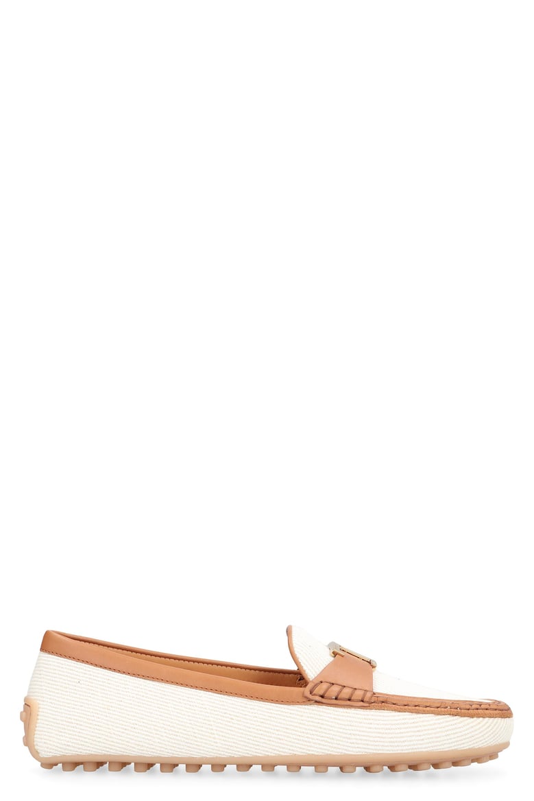 city gommino fabric loafers by Selfnex