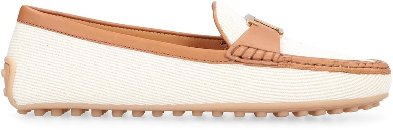 city gommino fabric loafers by Selfnex