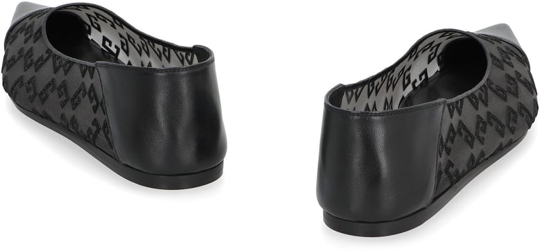4g pointy-toe ballet flats by Selfnex