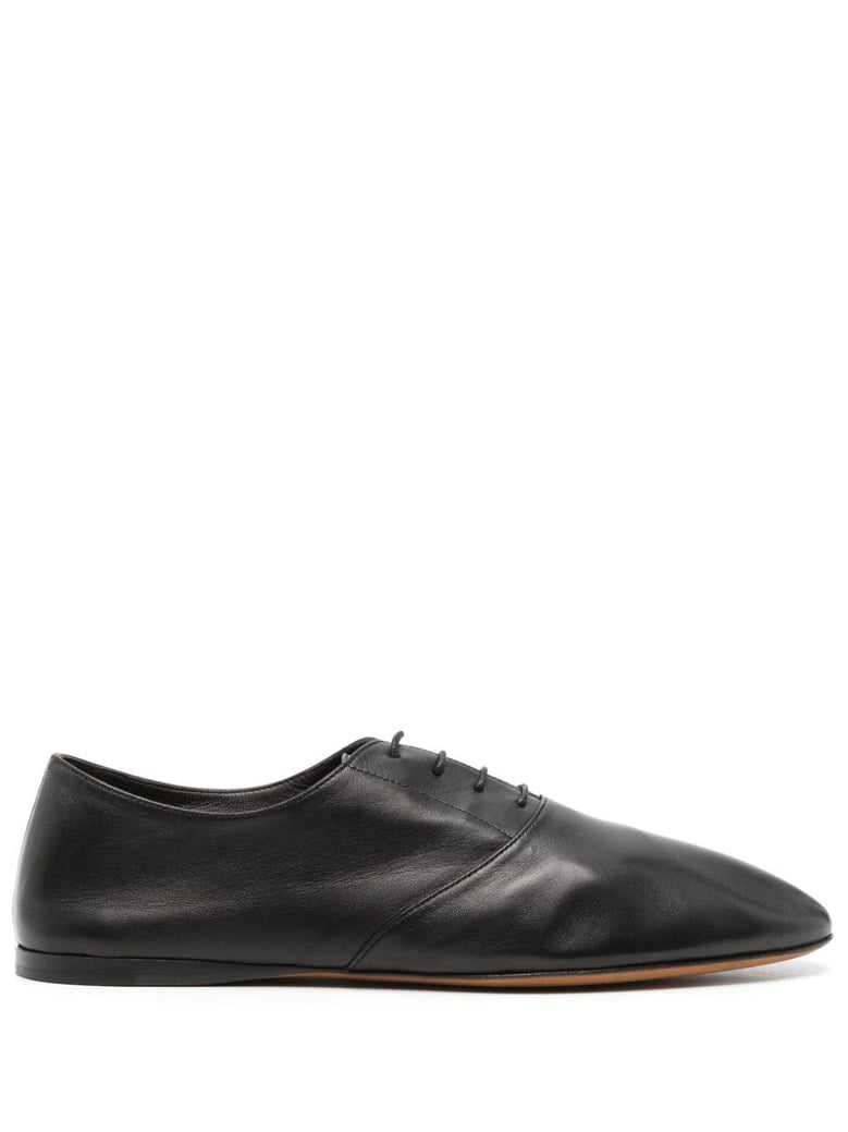 leather lace-up shoes by Selfnex