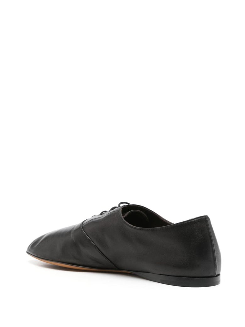 leather lace-up shoes by Selfnex
