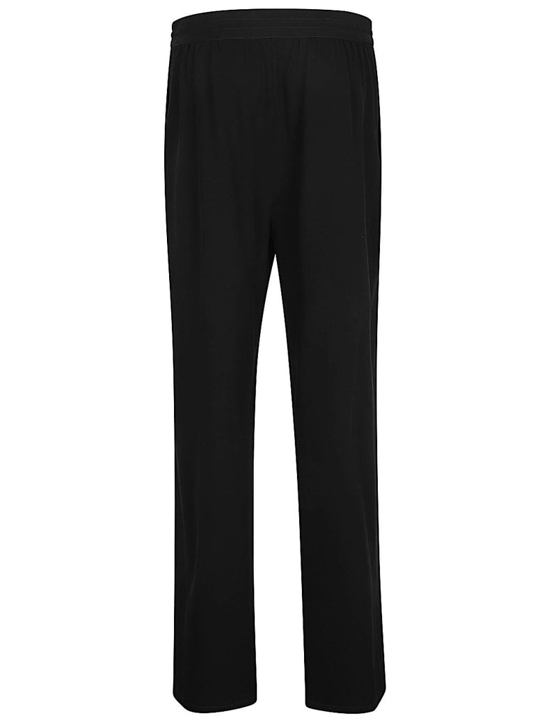 drawstring wool trousers by Selfnex