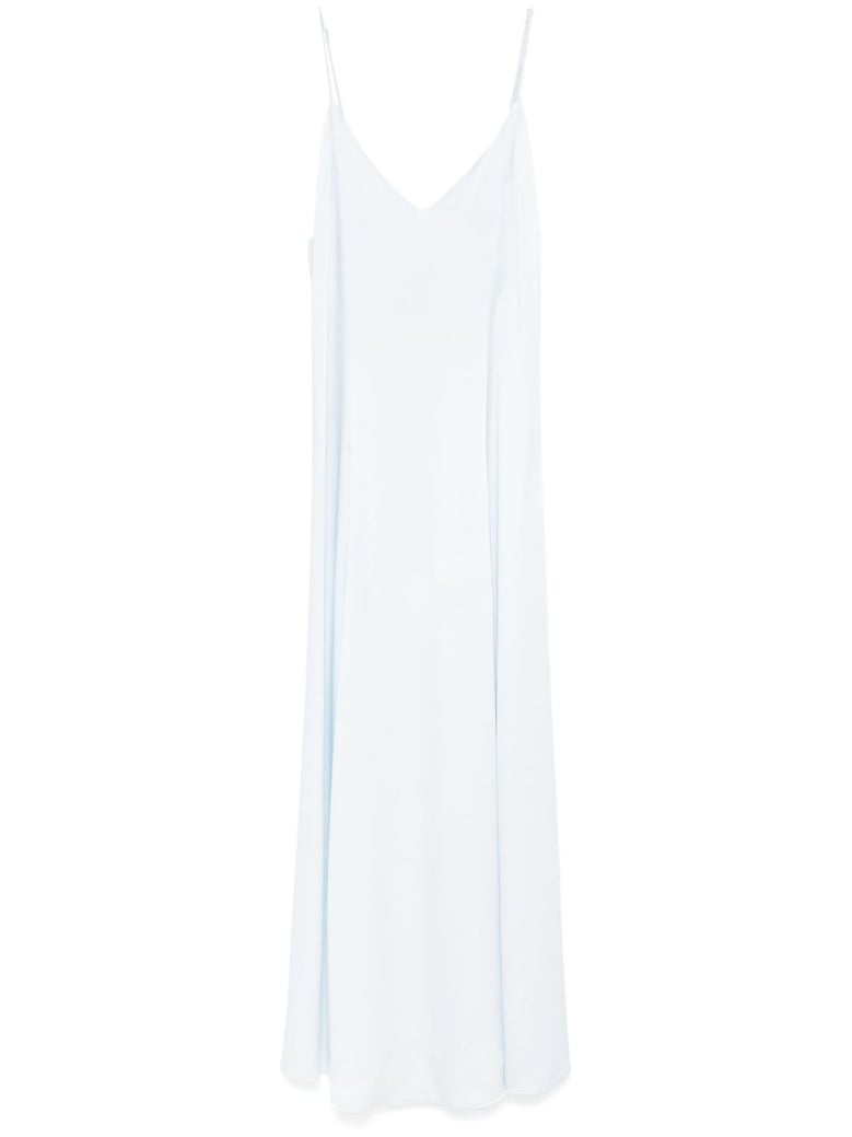 satin midi slipdress by Selfnex