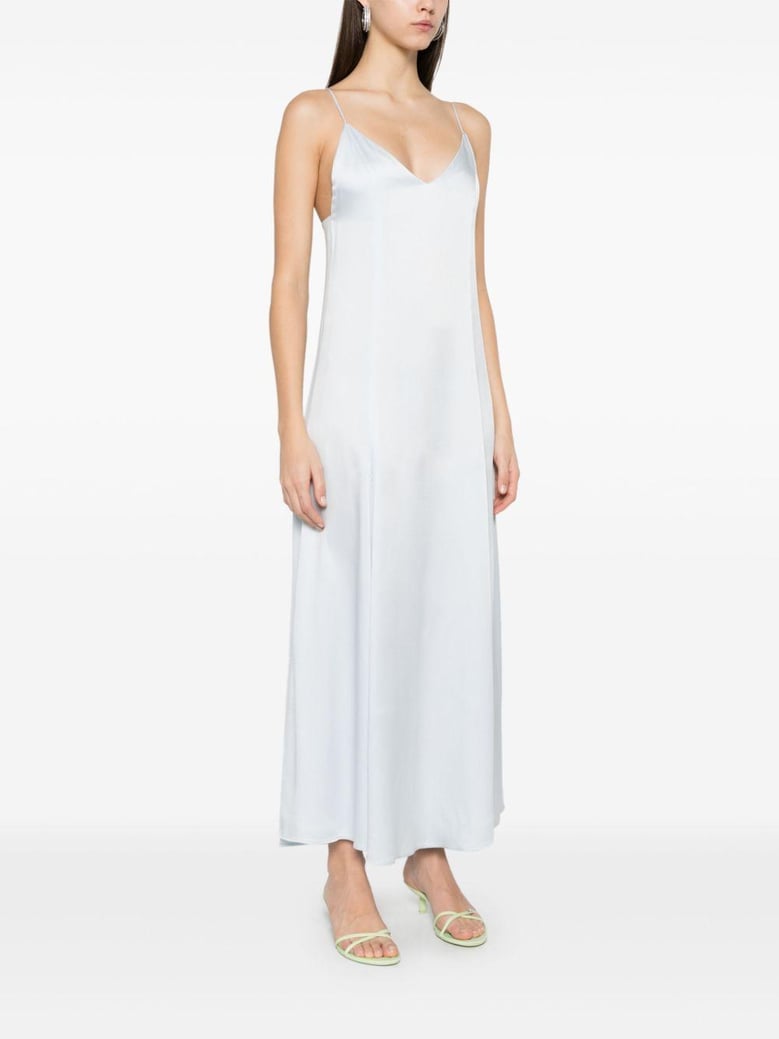 satin midi slipdress by Selfnex