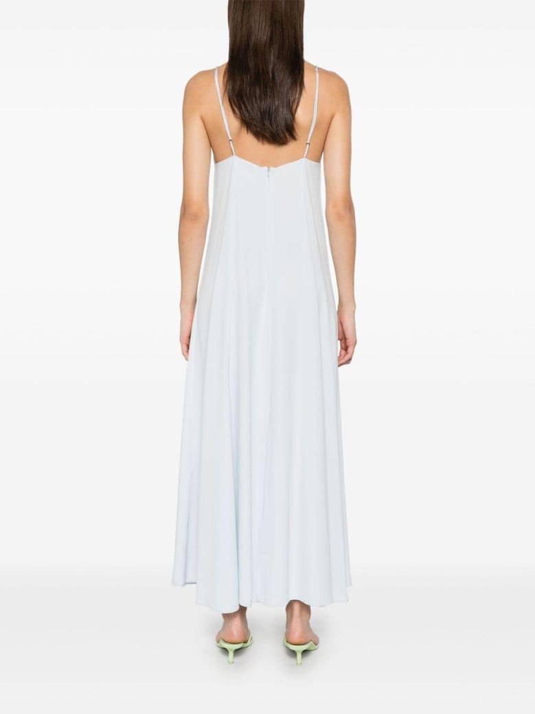 satin midi slipdress by Selfnex