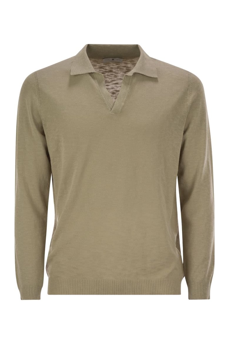 cotton polo shirt by Selfnex