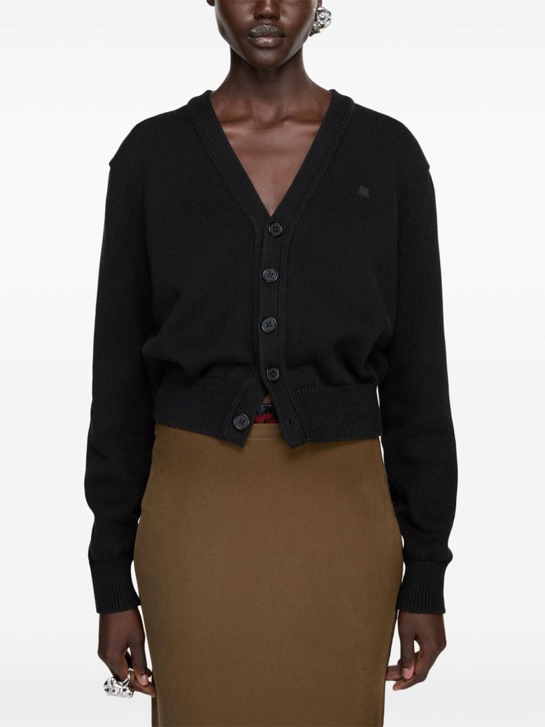 v neckline cardigan by Selfnex