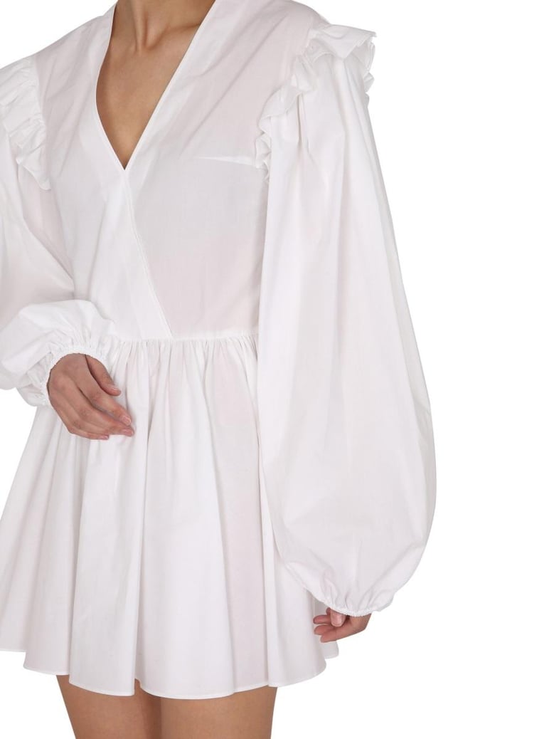v-neck dress by Selfnex