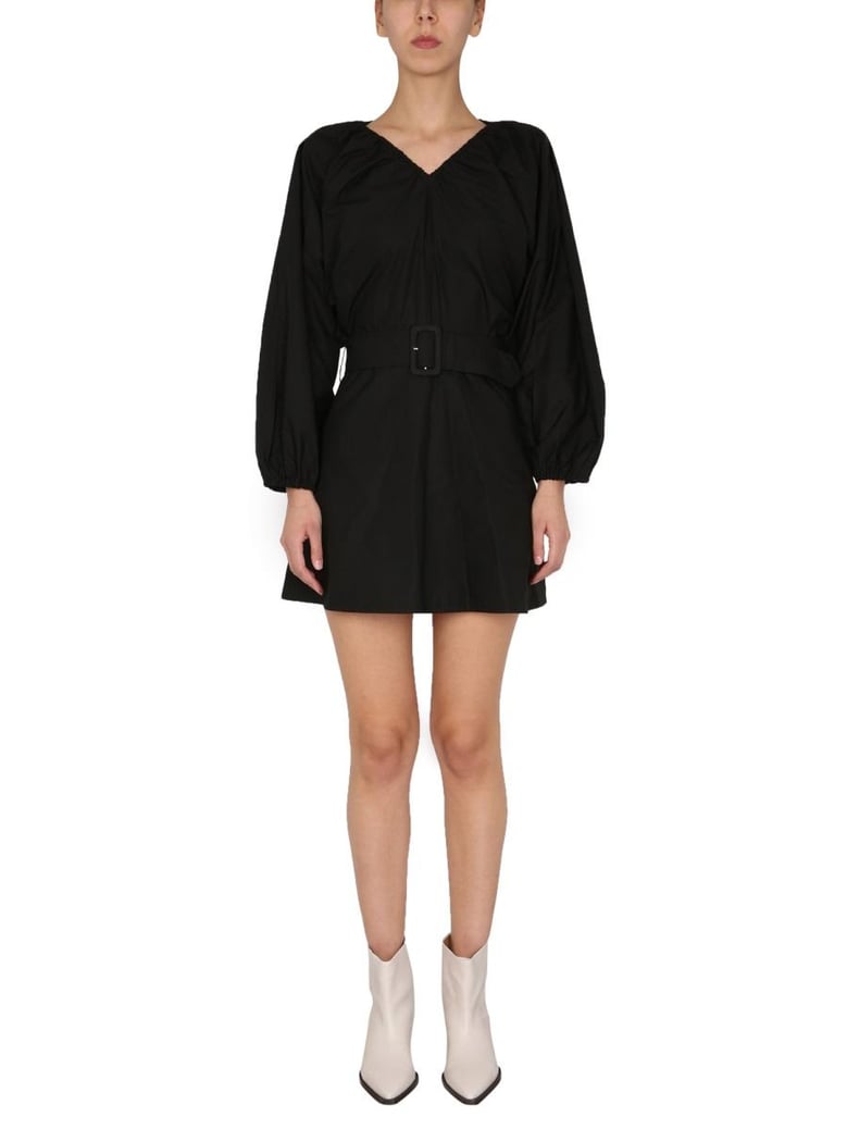 balloon sleeves dress by Selfnex