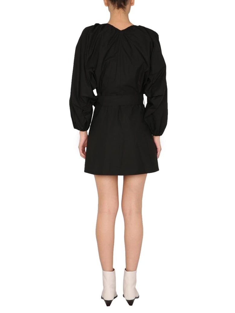 balloon sleeves dress by Selfnex