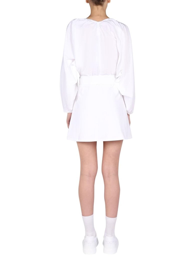 balloon sleeves dress by Selfnex