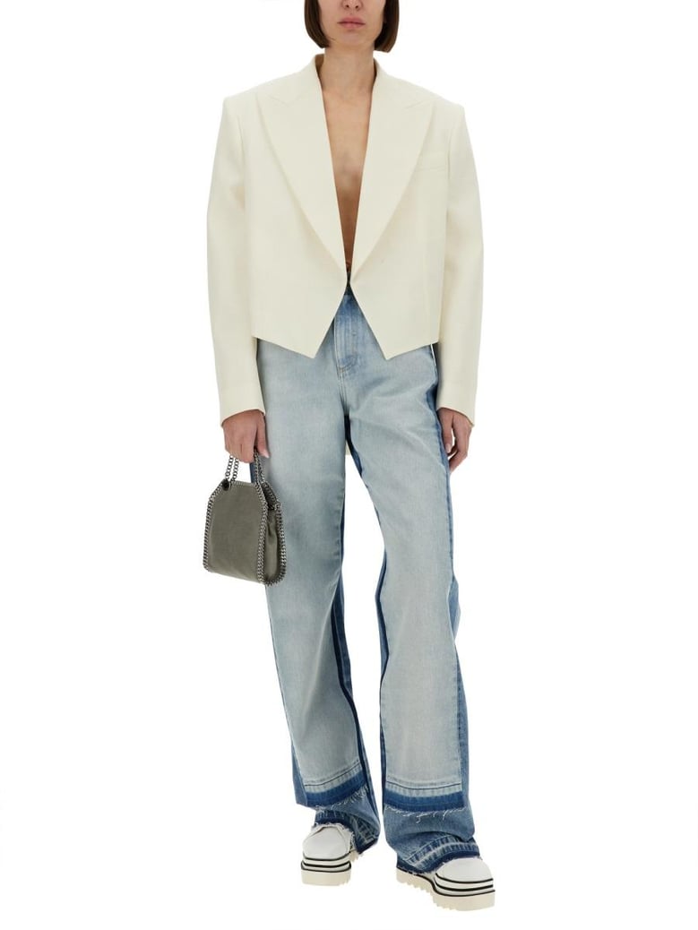 cropped blazer by Selfnex