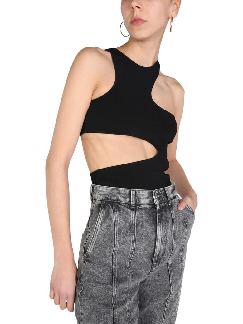 compact top with cut out details by Selfnex