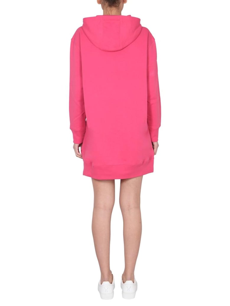 dress with multicolor flocked logo by Selfnex