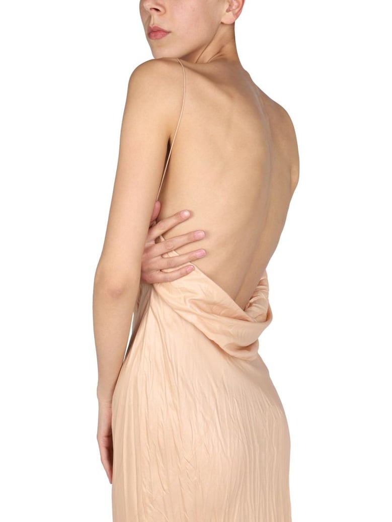 round neckline dress by Selfnex