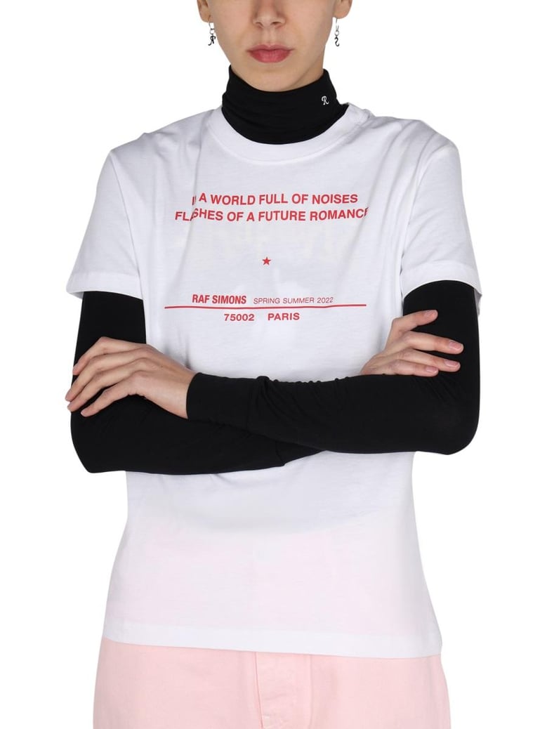 logo print t-shirt by Selfnex