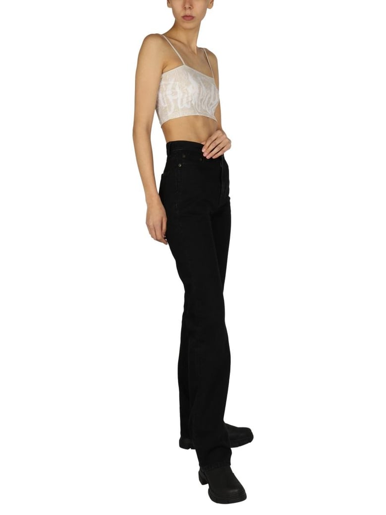 pailsey pattern crop top by Selfnex