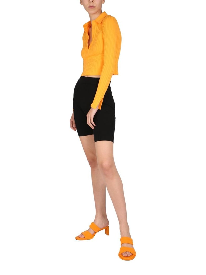 cropped polo by Selfnex