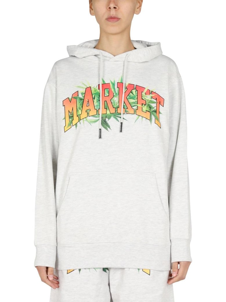 logo print sweatshirt by Selfnex