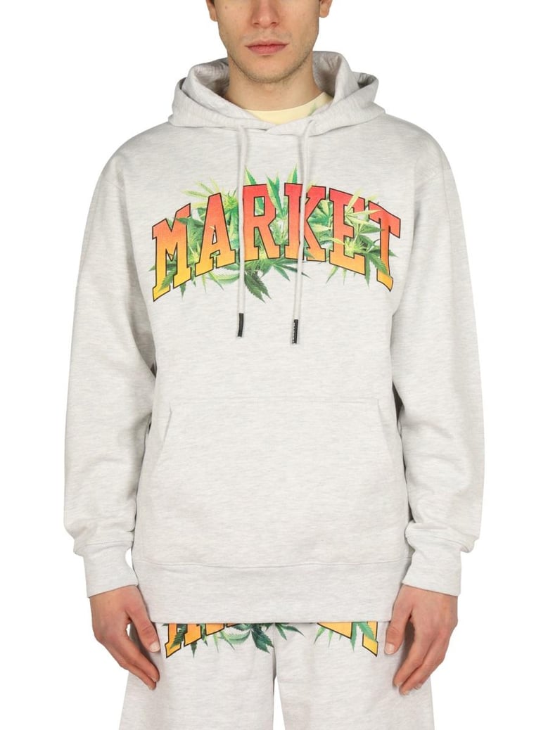 logo print sweatshirt by Selfnex