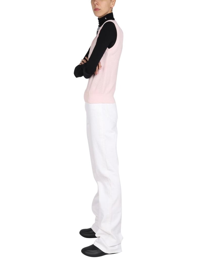 knitted vest by Selfnex