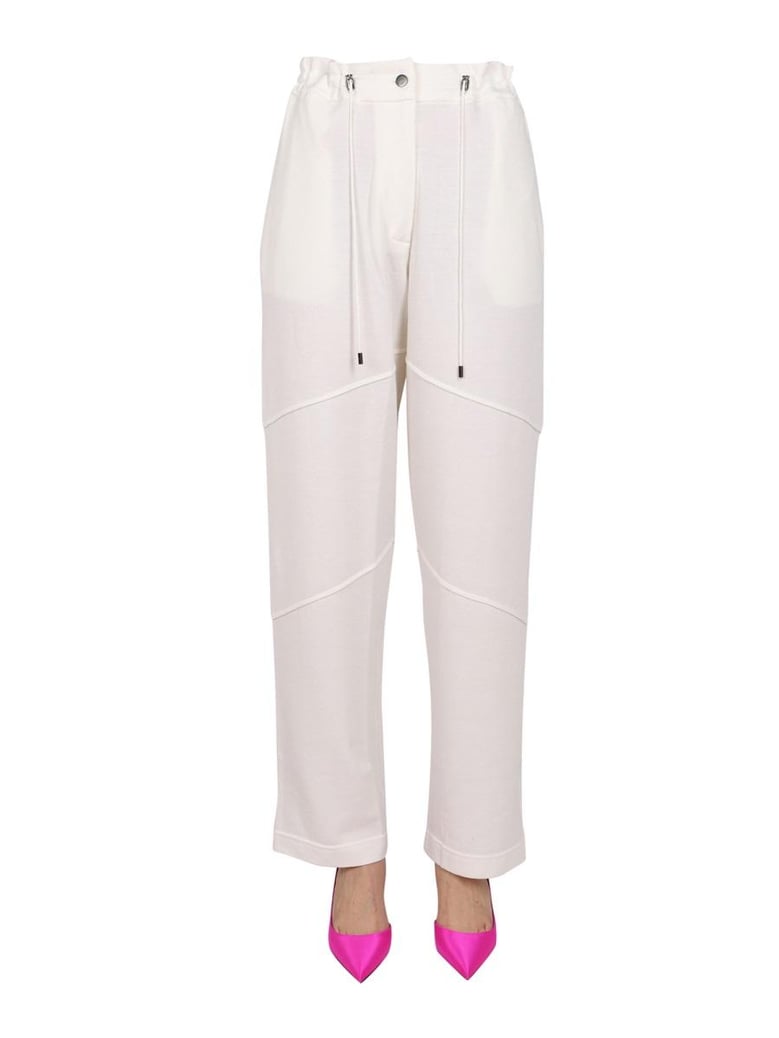 elastic jogging pants by Selfnex