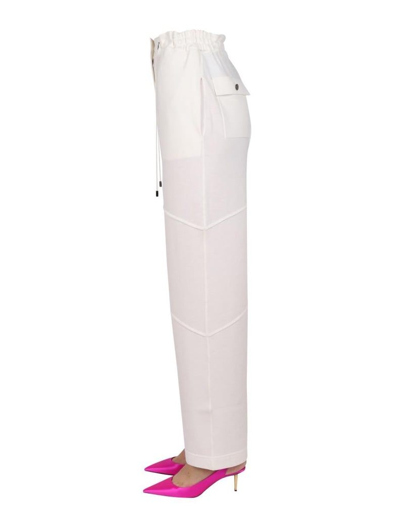 elastic jogging pants by Selfnex