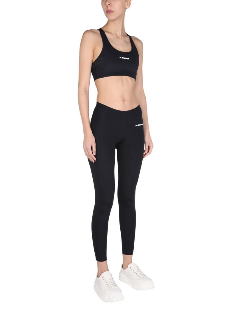logo print leggings by Selfnex