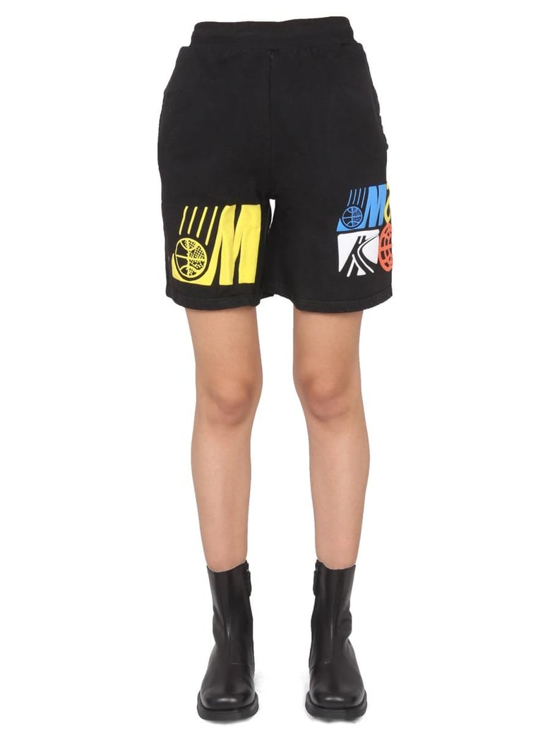 bermuda with logo print by Selfnex