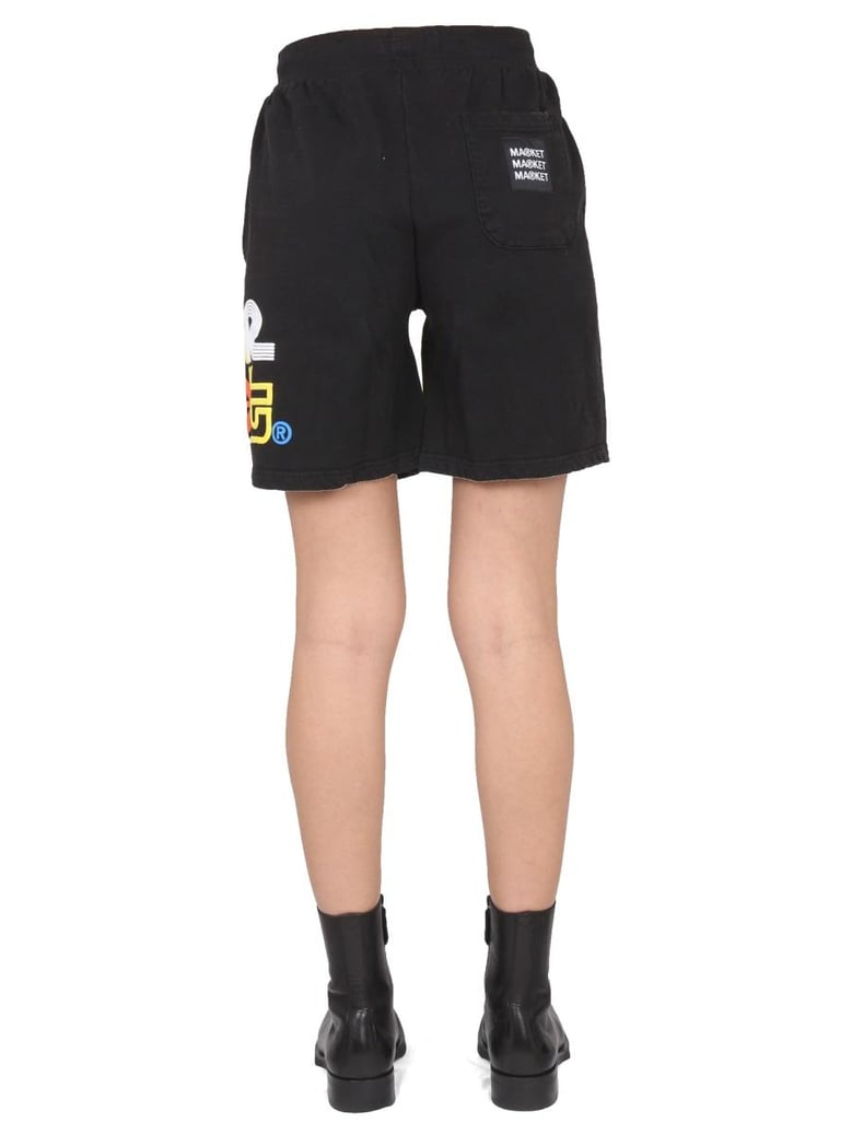 bermuda with logo print by Selfnex