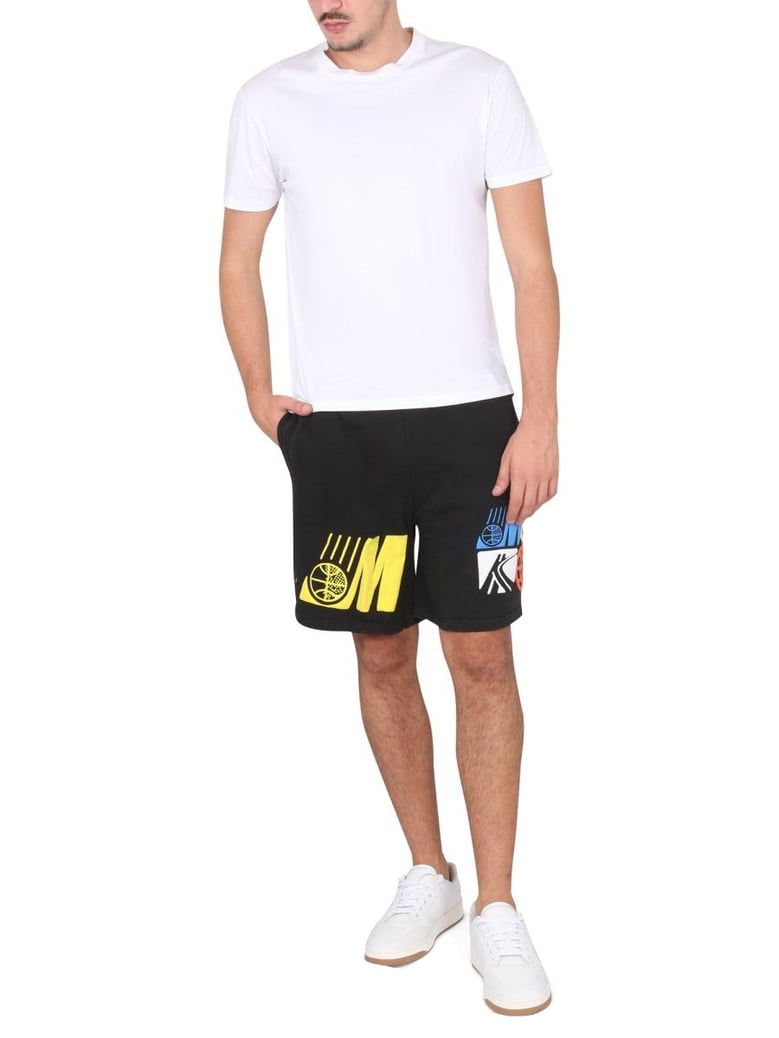 bermuda with logo print by Selfnex