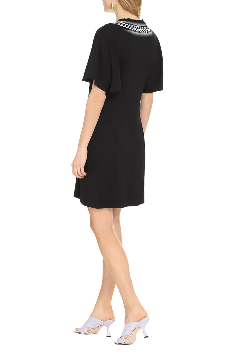 dress with 3d chain print by Selfnex