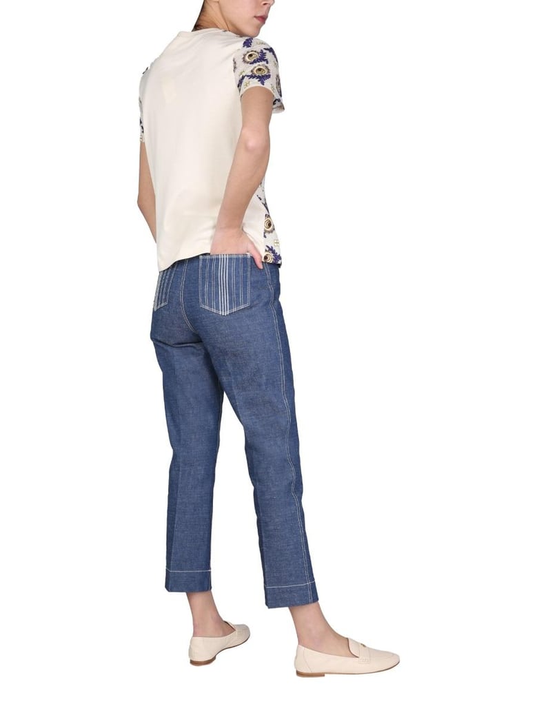 wide leg jeans by Selfnex