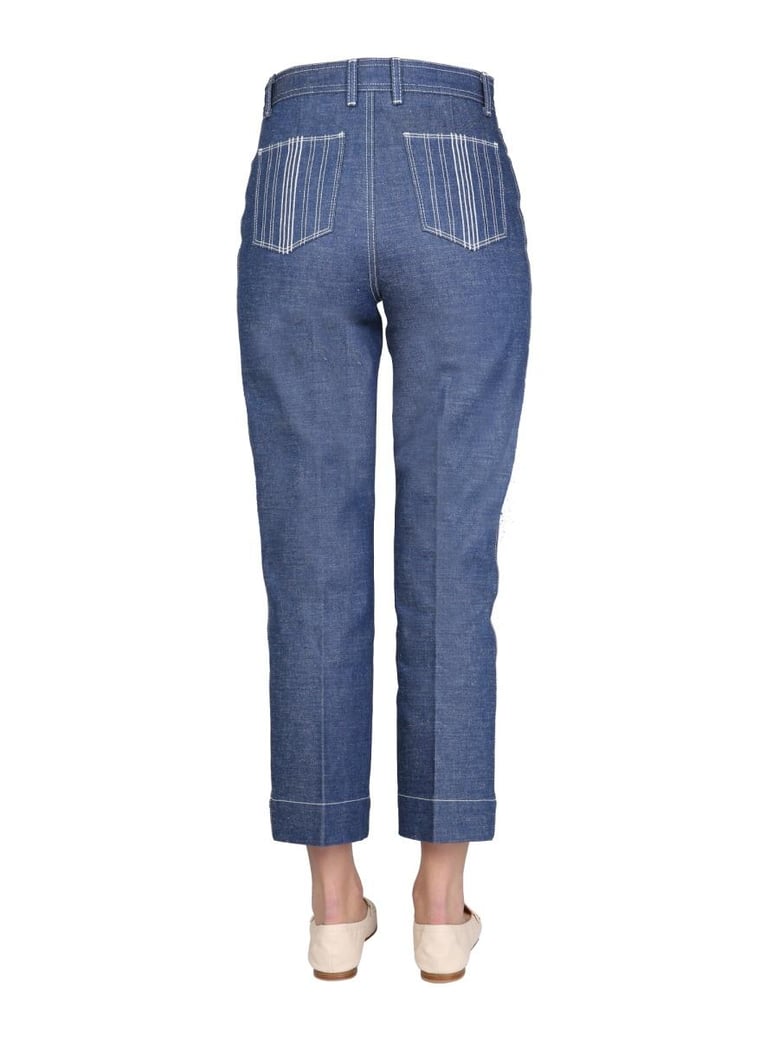 wide leg jeans by Selfnex