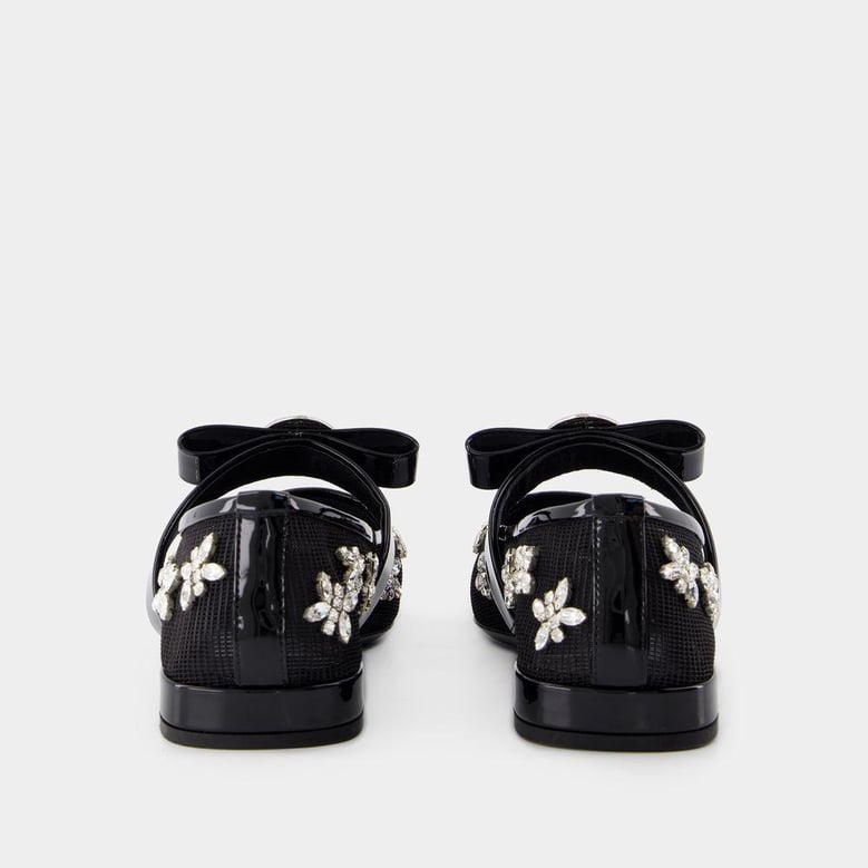 gianni ribbon flat shoes by Selfnex