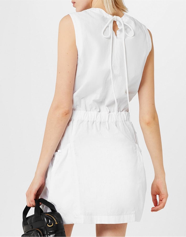 drawstring sleeveless dress by Selfnex