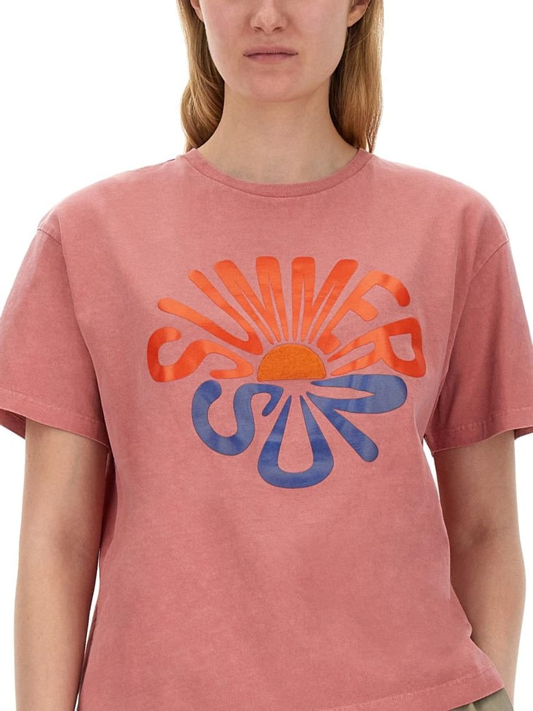 summer sun print t shirt by Selfnex
