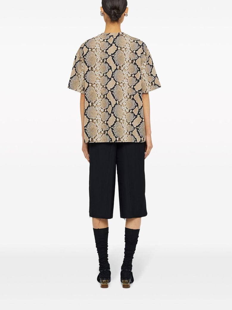 t shirt with animal pattern by Selfnex